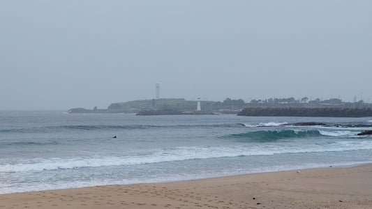 A run, a wave, and coffee. Lockdown done right.